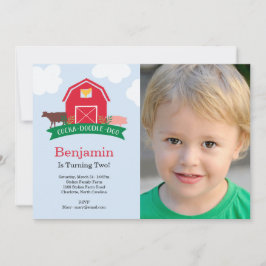 Foto der Geburtstagspartei von landwirtschaftliche Einladung