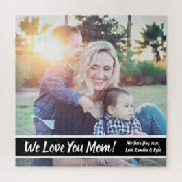 Foto der Mutter - Geschenk des eigenen Puzzles