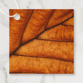 Foto der Natur im Herbst Geschenkanhänger