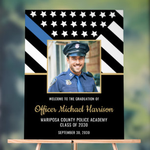 Foto der Polizeiakademie Acrylschild