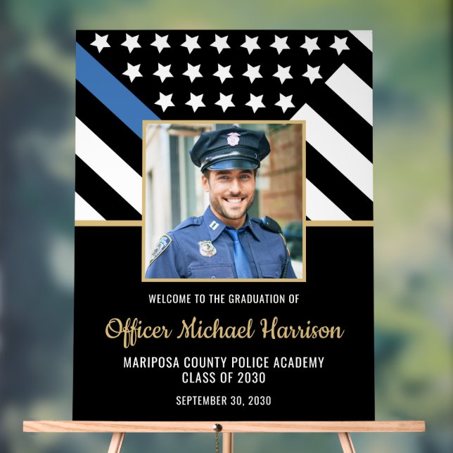 Foto der Polizeiakademie Acrylschild (Neutral)