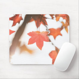 Foto der Roten Herbstleaf Mousepad