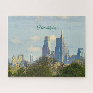 Foto der Skyline von Philadelphia Puzzle