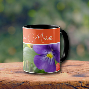 Foto der Sommerzeit-Blume Tasse