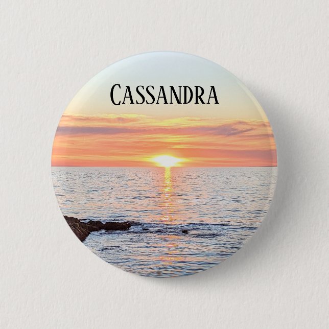Foto der Sunset Name-Markierung Button (Vorderseite)