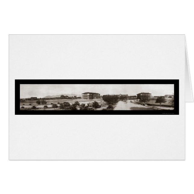 Foto der Universität Arizona 1909 (Vorderseite (Horizontal))