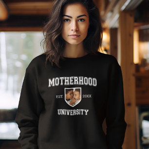 Foto der Universität Mutterschaft Sweatshirt