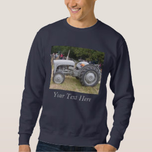 Foto der Vintagen Grauzugmaschine Sweatshirt