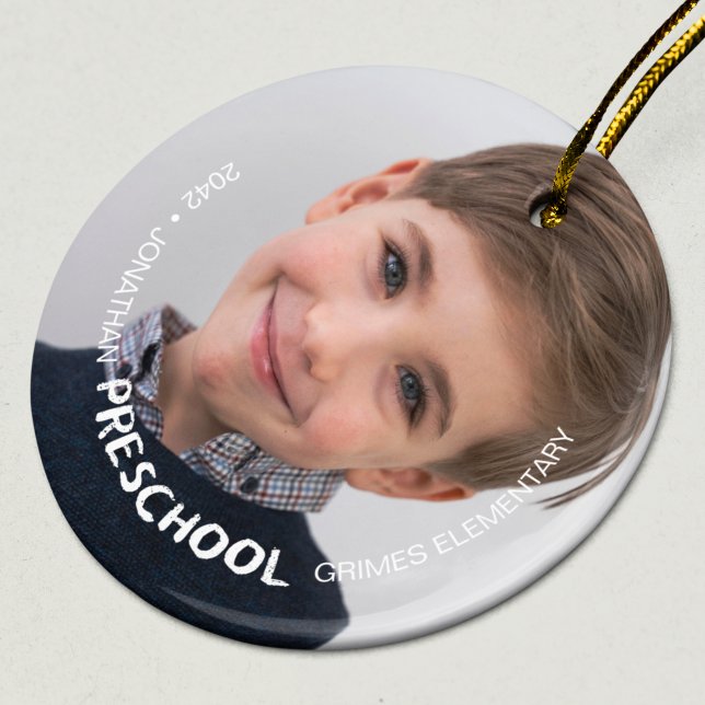 Foto der Vorschule Keepake Keramik Ornament (Von Creator hochgeladen)