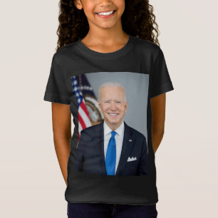 Foto des amerikanischen Präsidenten Joe Biden im W T-Shirt
