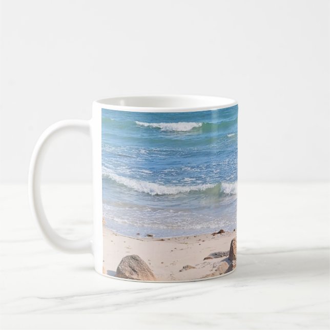 Foto des Atlantischen Ozeans Kaffeetasse (Links)