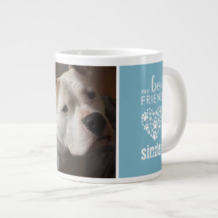 Foto des besten Freundes Haustier Hund Personalisi Jumbo-Tasse