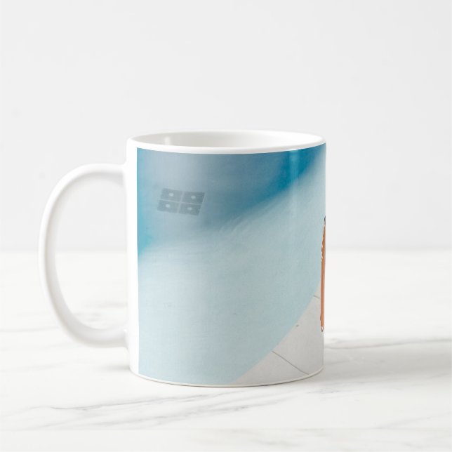 Foto des braunen Schirms Kaffeetasse (Links)