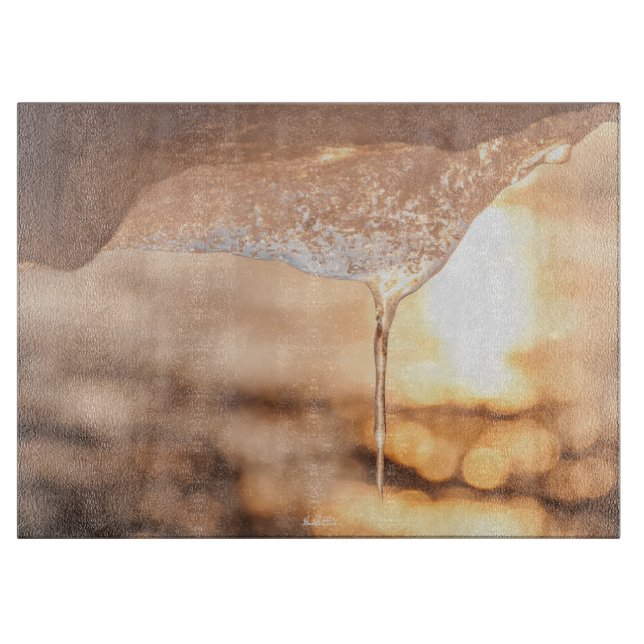 Foto des Eises Schneidebrett (Vorderseite)