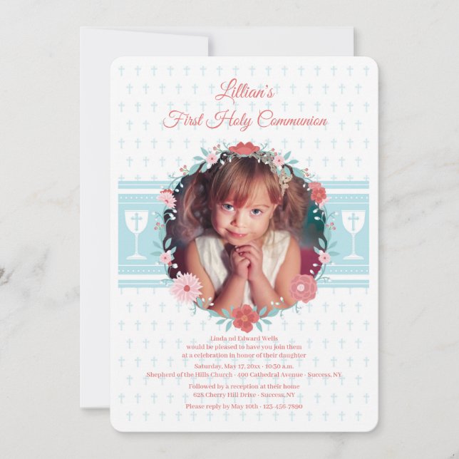 Foto des ersten Kommunenkrieges Einladung (Vorderseite)