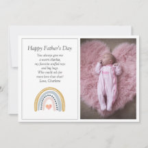 Foto des ersten Vaters