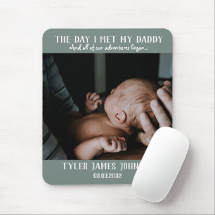 Foto des ersten Vaters   Tag, an dem ich meinen Da Mousepad
