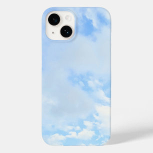 Foto des Friedlichen Blue Sky Simple Case-Mate iPhone 14 Hülle