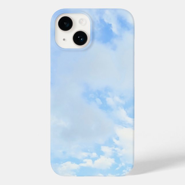 Foto des Friedlichen Blue Sky Simple Case-Mate iPhone Hülle (Rückseite)