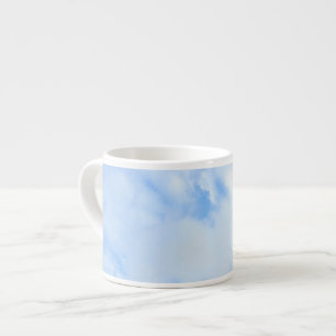 Foto des Friedlichen Blue Sky Simple Espressotasse
