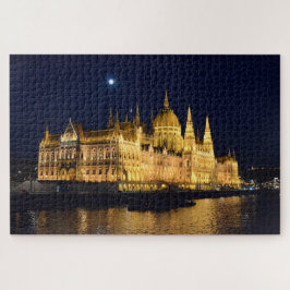 Foto des Gebäude des Parlaments in Budapest Puzzle