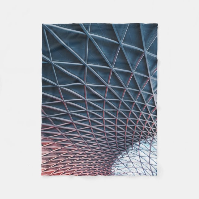 Foto des Gebäude im unteren Winkel Fleecedecke (Vorderseite)