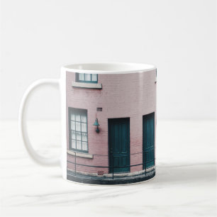 Foto DES GEBÄUDE MIT TREPPEN Kaffeetasse