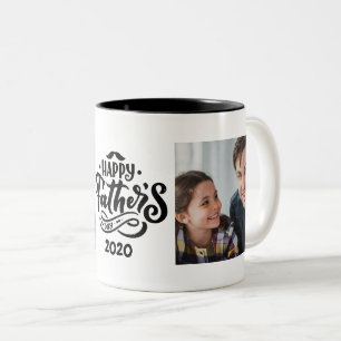 Foto des glücklichen Vaters Zweifarbige Tasse