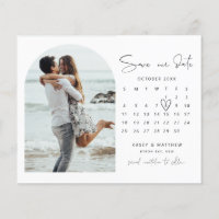 FOTO des HAUSHALTSkalenders Save the Date Einladun