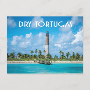 Foto des Leuchtturms Dry Tortugas Florida Postkarte