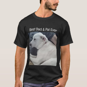 Foto des Niedlichen Hundes mit Bestem Pal je T-Shirt