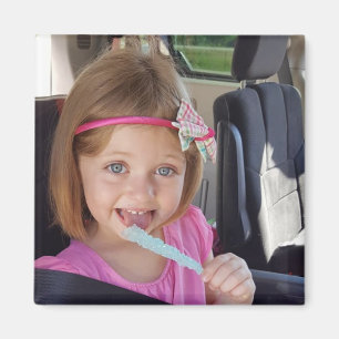 Foto des niedlichen Kindes - Maßgeschneiderte Dars Magnet