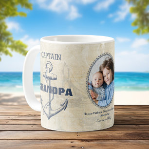 Foto des Opa Nautical Vathers Day Kaffeetasse