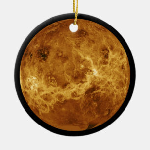 Foto des Vénus-Planeten Keramikornament