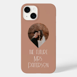 Foto Die zukünftige Mrs Modern Bride Skript Name Case-Mate iPhone 14 Hülle