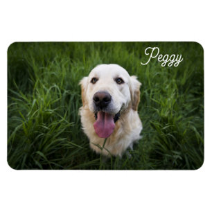 Foto Dog Name Easy Template Pet Welpe hinzufügen Magnet