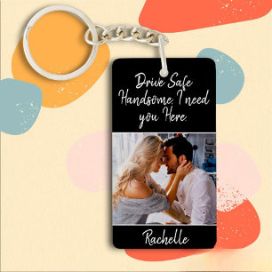 Foto Drive Sicheres Geschenk an Ehemann oder Freun Schlüsselanhänger