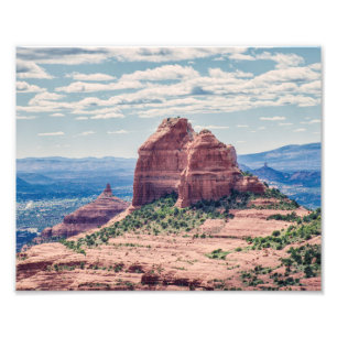 Foto-Druck der Sedona Rot-Felsen-  Fotodruck