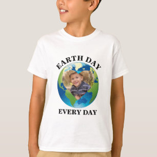 Foto Earth-Tag des Planeten T-Shirt
