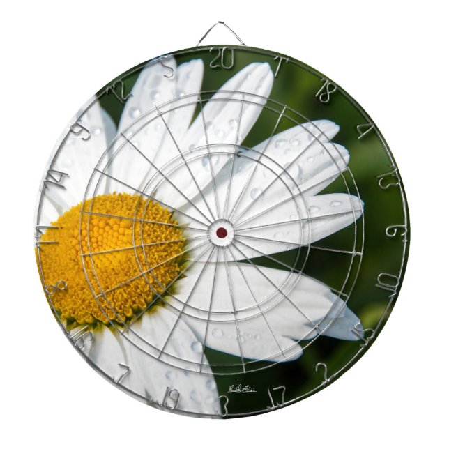 Foto, ein margueritte machen Grün Dartscheibe (vorne)
