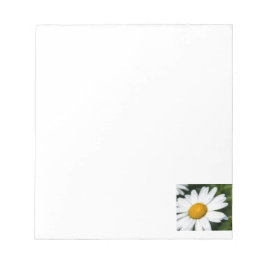 Foto, ein margueritte machen Grün Notizblock