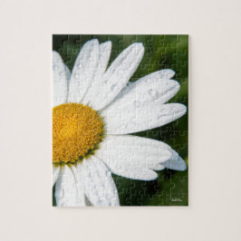 Foto, ein margueritte machen Grün Puzzle