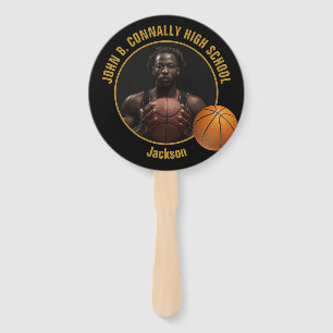 Foto eines Basketballspielers der Black Gold High Fächer
