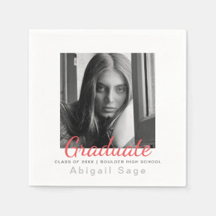 Foto Einfach Moderner Minimalistischer Abschluss Serviette