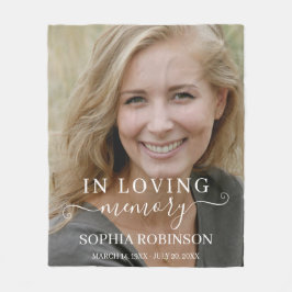 Foto Einfache moderne Gedenkstätte Fleecedecke