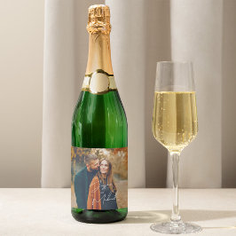 Foto Elegant Script Boho Wedding