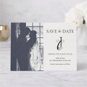 Foto Elegante Klassische Hochzeit Merken Sie Sich Save The Date