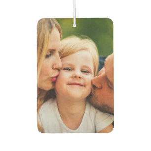 Foto Elegante Schrift Familienname Autolufterfrischer