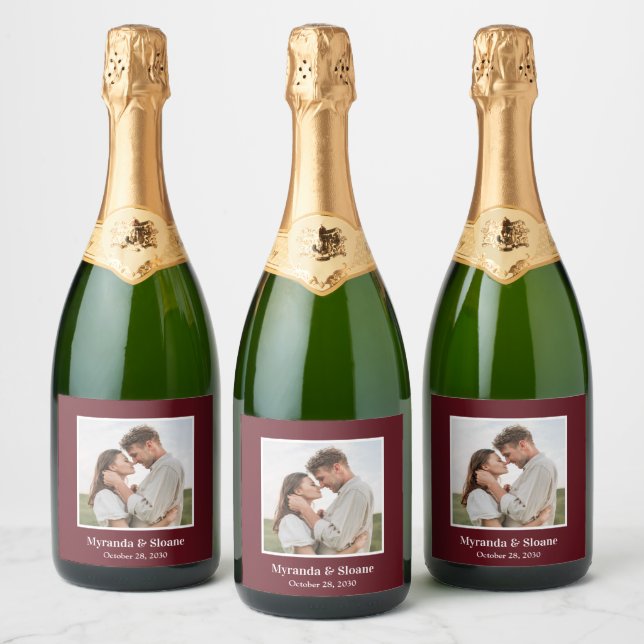 Foto Engagement Partei Burgund (Flaschen)