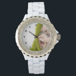 Foto-Erinnerungen für benutzerdefinierte Überwachu Armbanduhr<br><div class="desc">Das perfekte Geschenk für Oma. Fügen Sie einfach Ihr Foto hinzu,  um eine wunderbare tägliche Erinnerung des wertvollen Engels von Oma zu machen.</div>
